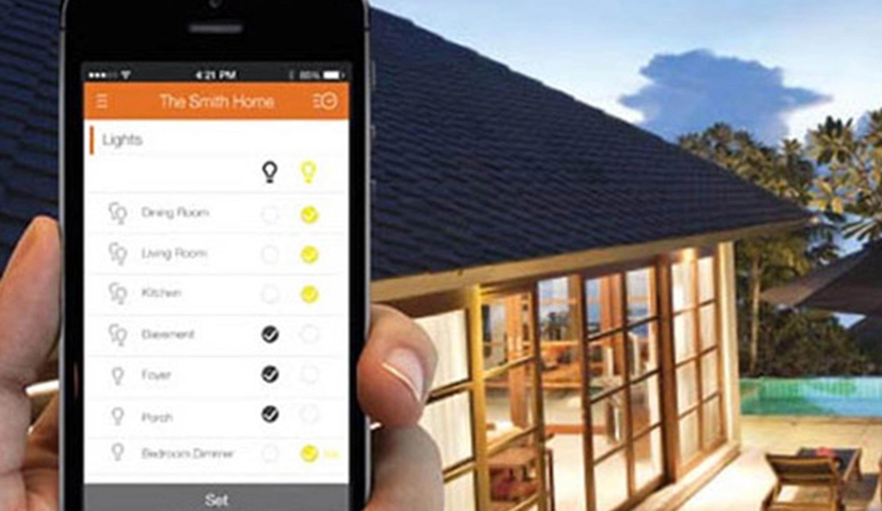 Smart lighting with smart phone